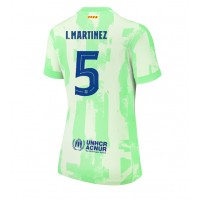 Camisa de time de futebol Barcelona Inigo Martinez #5 Replicas 3º Equipamento Feminina 2024-25 Manga Curta